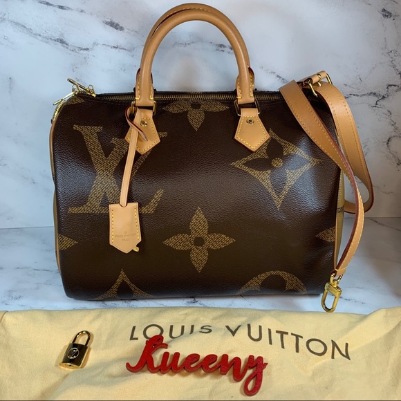 Louis Vuitton Handbags - ❌SOLD❌ Louis Vuitton Giant Reverse Monogram Speedy Bandouliere 30 crossbody bag